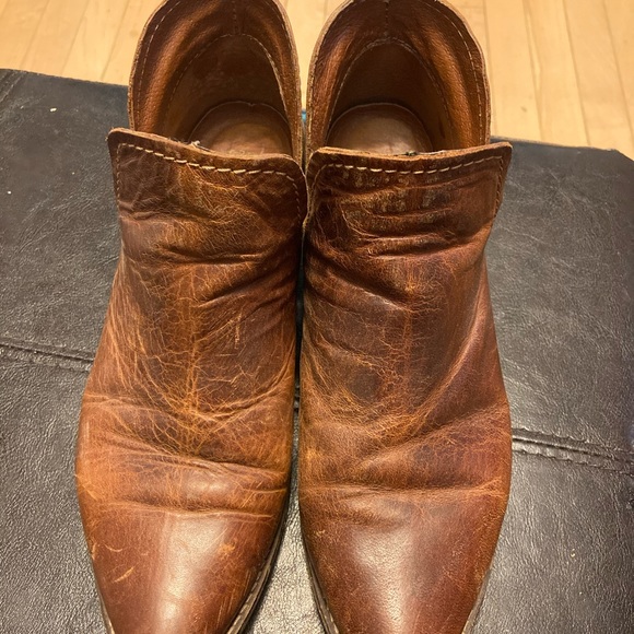 Steve Madden Leather Booties Cognac colour size8.5 - Picture 4 of 4